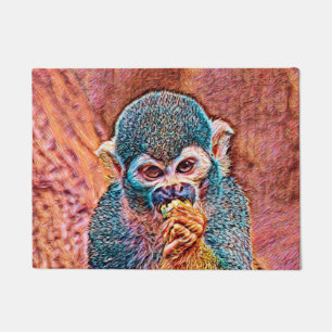 AnimalMix_Monkey_001 Doormat