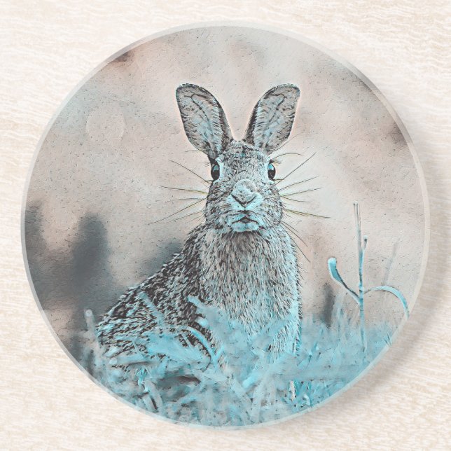 AnimalMix_Rabbit_024 Coaster (Front)