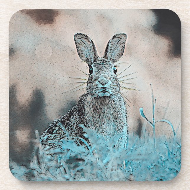 AnimalMix_Rabbit_024 Coaster (Front)