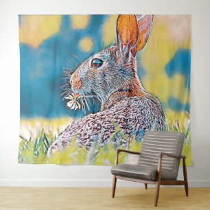 AnimalMix_Rabbit_028 Tapestry