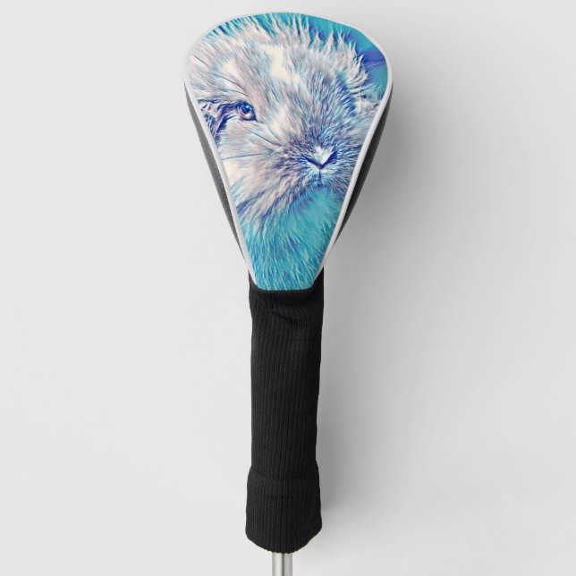 AnimalMix_Rabbit_07 Golf Head Cover (Front)