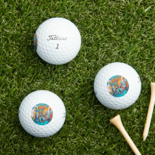 AnimalMix_RedPanda_001 Golf Balls