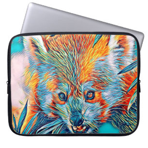 AnimalMix_RedPanda_001 Laptop Sleeve