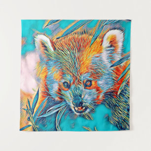 AnimalMix_RedPanda_001 Tapestry