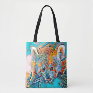 AnimalMix_RedPanda_001 Tote Bag
