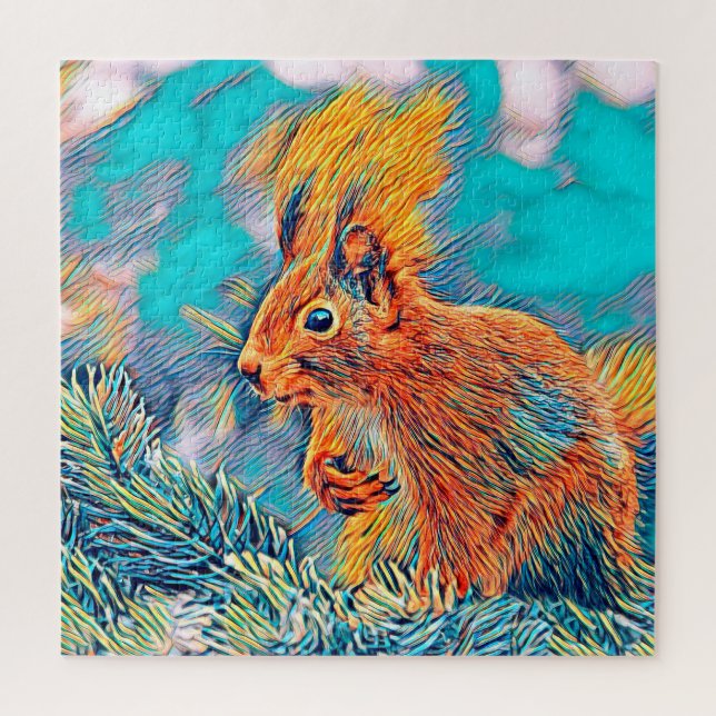 AnimalMix_Squirrel_001 Jigsaw Puzzle (Vertical)