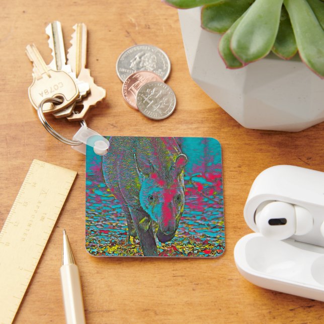 AnimalMix_Tapir_003 Key Ring (Desk)