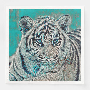 AnimalMix_Tiger_046 Napkin