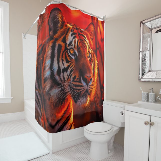 Animals 008 Shower Curtain (In Situ)