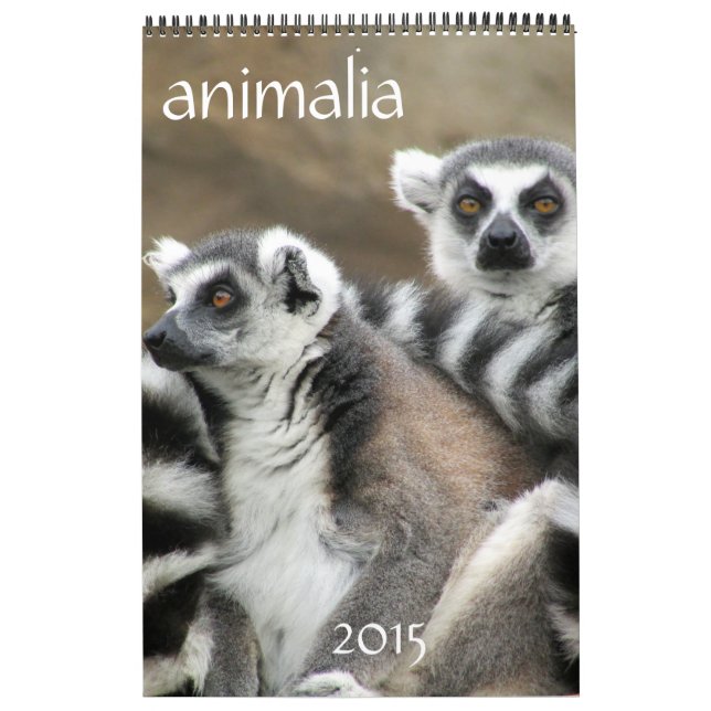 animals 2015 calendar (Cover)