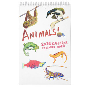 Animals! 2025 Calendar