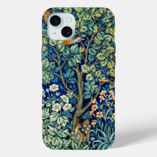 Animals and Flowers, Forest, William Morris iPhone 15 Mini Case