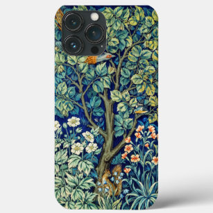 Animals and Flowers, Forest, William Morris iPhone 13 Pro Max Case