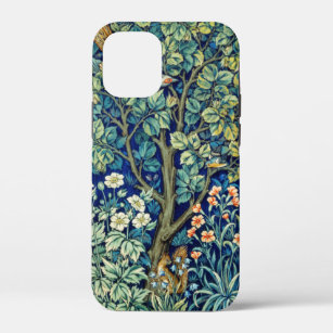 Animals and Flowers, Forest, William Morris iPhone 12 Mini Case