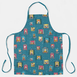 Animals At The Window  Apron