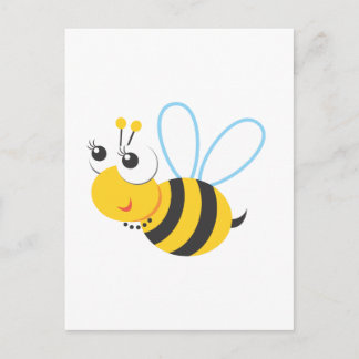 Animals - Bee Postcard