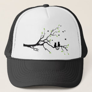 Animals Birds Cats Feline Love Pet Romance Trucker Hat
