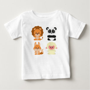 animals, cartoons, lion pictures baby T-Shirt