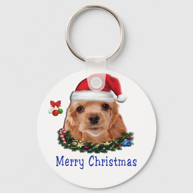Animals Christmas Key Ring (Front)