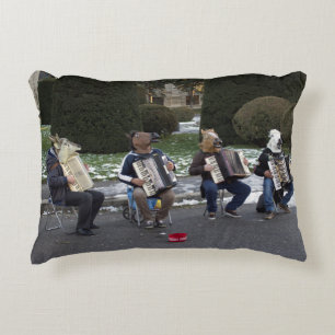 Animal's Concert Decorative Cushion