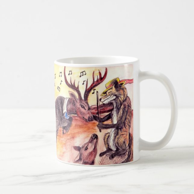 Animals Dancing Coffee Mug (Right)