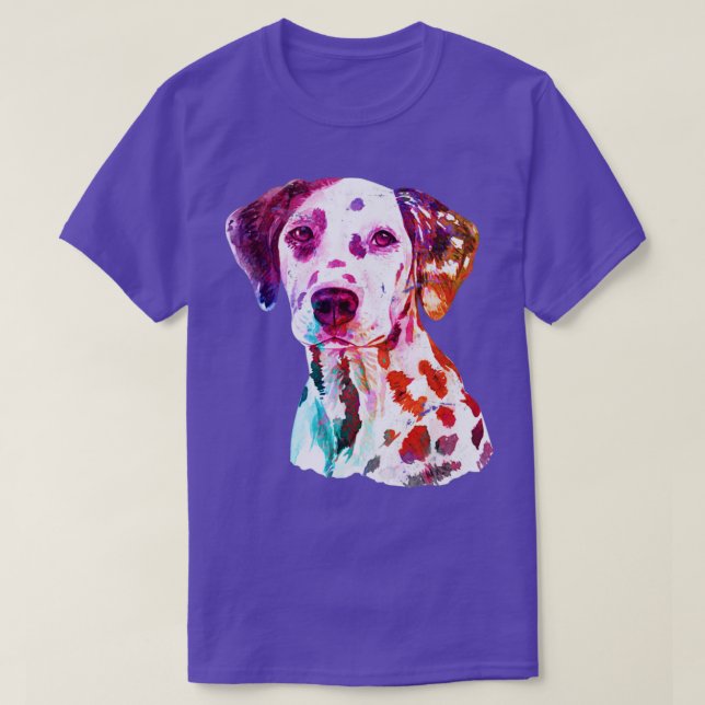 Animals Dog Dalmatian T-Shirt (Design Front)