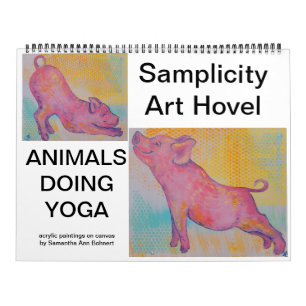 Animals Doing Yoga Calendar
