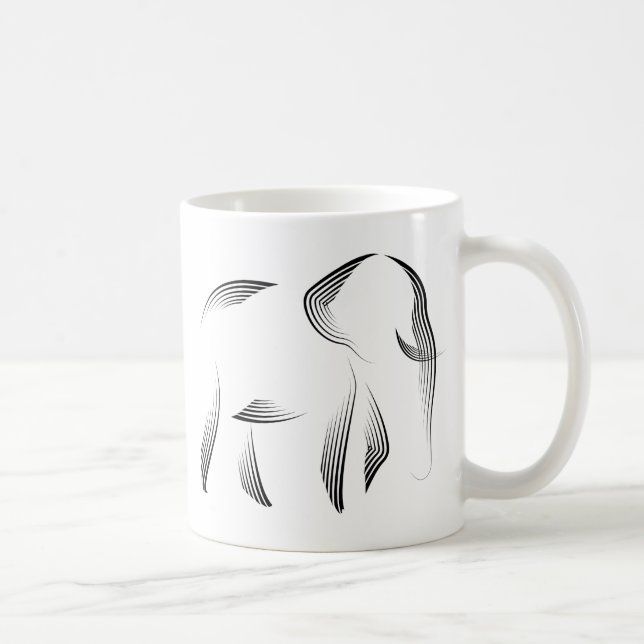 Animals - Elephant Coffee Mug (Right)