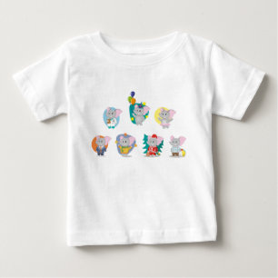 animals, elephants, elephant kids pictures baby T-Shirt
