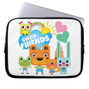 Animals Good Friends Laptop Sleeve