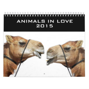 Animals in Love 2015 Calendar