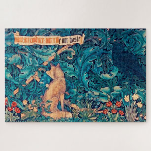 Animals in The Forest, William Morris Jigsaw Puzzl Jigsaw Puzzle