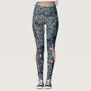 Animals in The Forest, William Morris Leggings