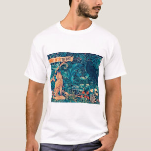 Animals in The Forest, William Morris T-Shirt