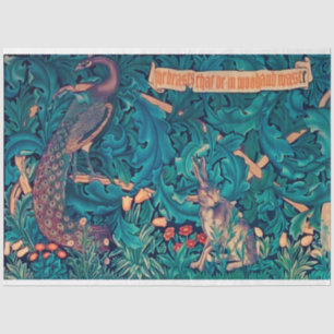 Animals in The Forest, William Morris Tissue Paper