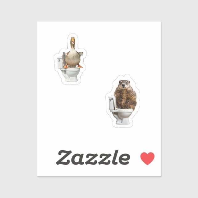 animals in toilets (Sheet)