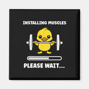 Animals Installing Muscles Fitness Bodybuilding Du Magnet