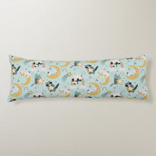 Animals, Moons and Stars Body Cushion