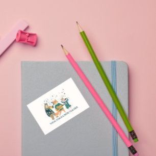 Animals Music Band Vocal Coach & Music Teacher   Business Card