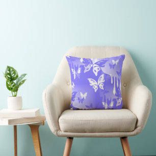 Animals Nature - Splashes Tattoo Butterflies 2 Cushion