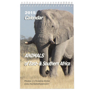 ANIMALS of Africa Calendar 2015 1-Pg.