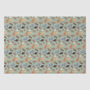 Animals of Australia Aussie Wildlife Tissue Paper