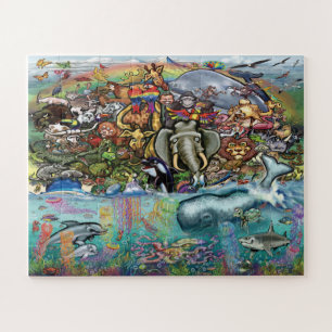 Animals of Land and Sea Jigsaw Puzzle