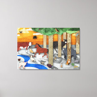 Animals of Tennessee Canvas Print