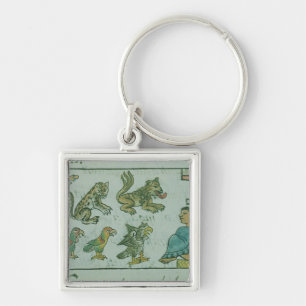 Animals of the Aztec Emperor Key Ring