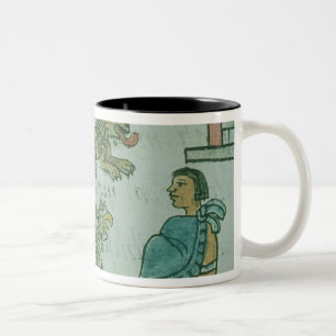 Animals of the Aztec Emperor Two-Tone Coffee Mug