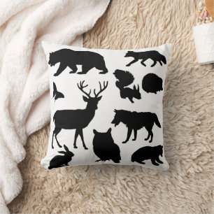 Animals Of The Forest, Wildlife Cushion
