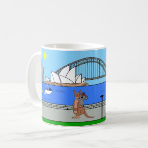 Animals of the World, Australia: Kangaroo & Koala Coffee Mug