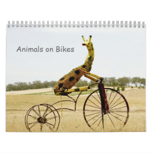 Animals on Bikes Calendar