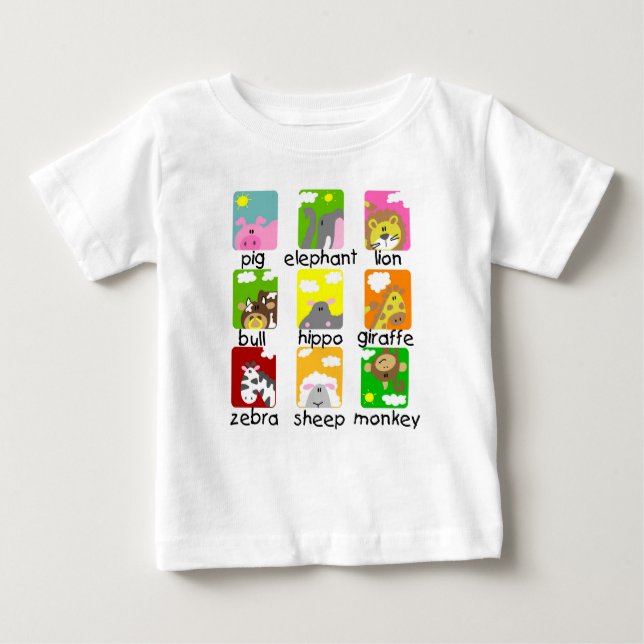 Animals on Parade Tshirts and Gifts (Front)